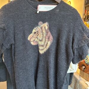 Saccharine Tiger Wool Sweater